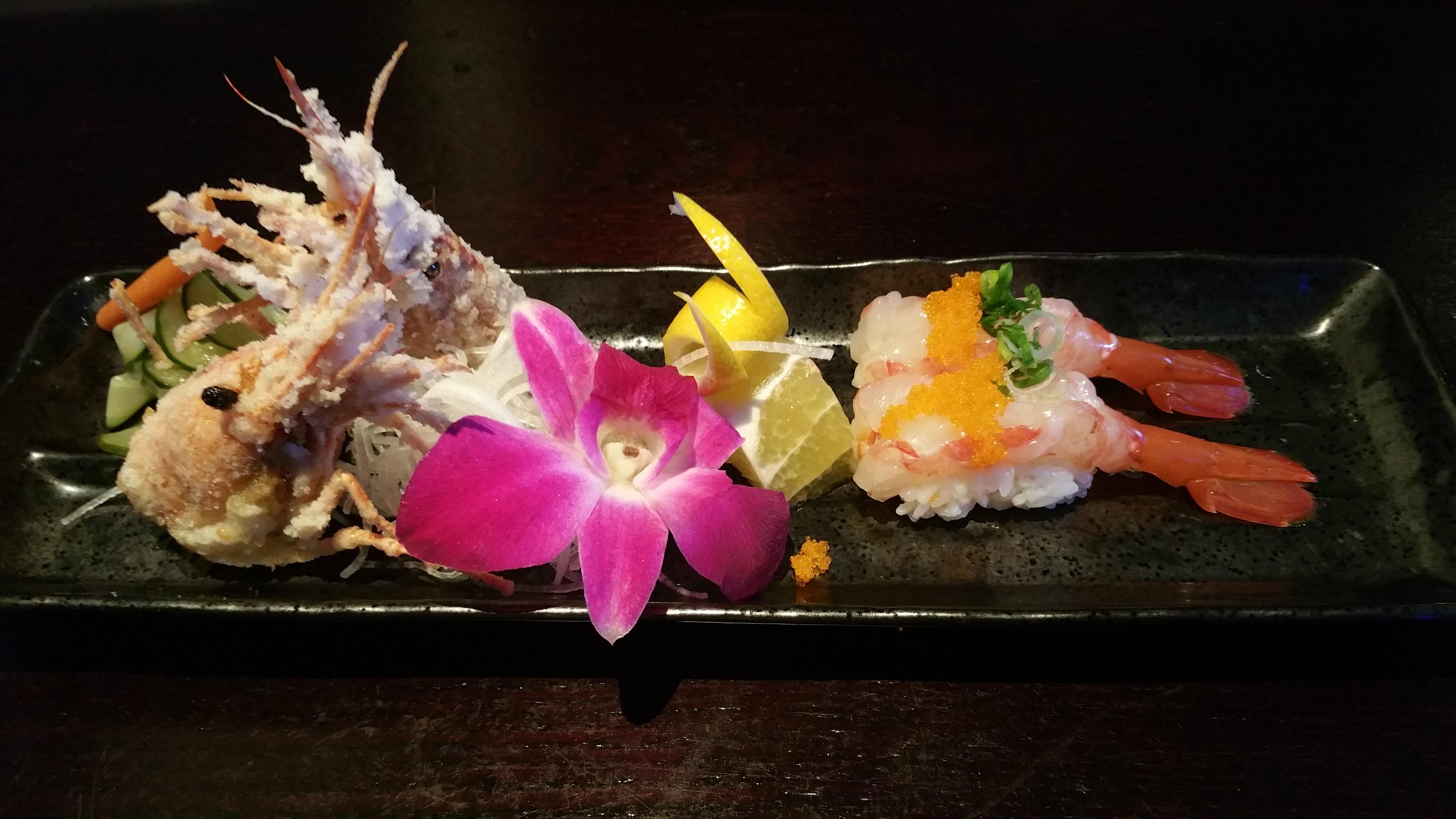 Order Amaebi/ Sweet Shrimp Sushi (2pcs) food online from Tokyo Sushi store, Santa Clarita on bringmethat.com