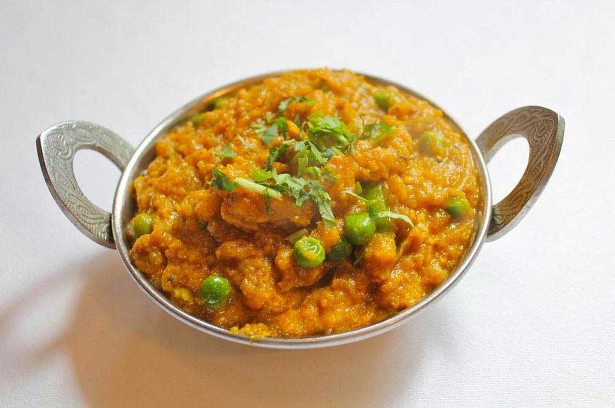 Order Baingan Bhartha food online from India Quality Restaurant store, Boston on bringmethat.com