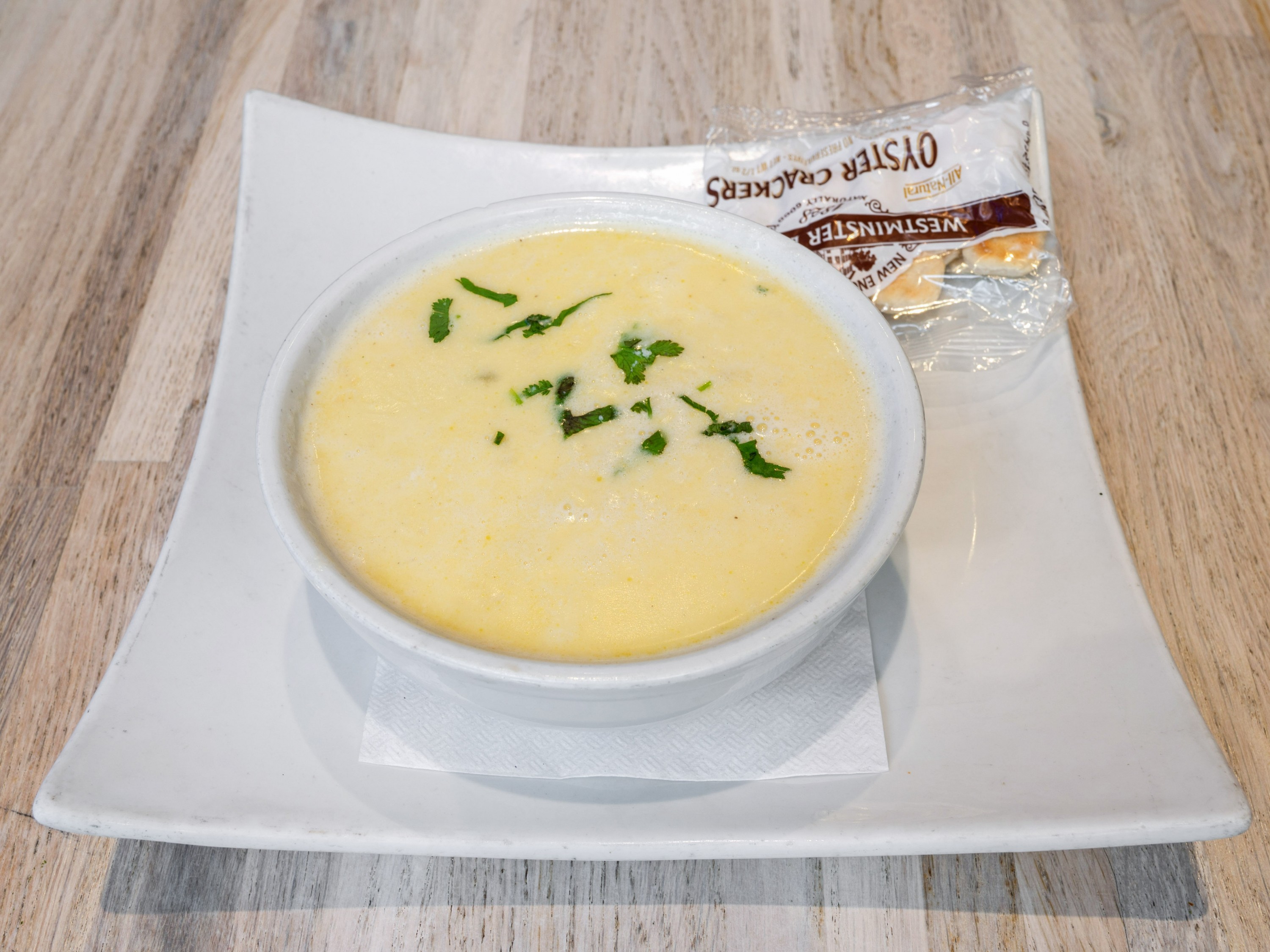 Order New England Clam Chowder food online from Alex's Lounge II store, Elmsford on bringmethat.com