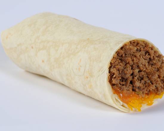 Order Soft Meat Burrito food online from Amigos/Kings Classic store, Lincoln on bringmethat.com