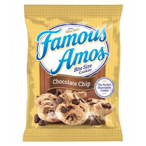 Order Famous Amos Chocolate Chip Cookies - 2 oz Bag/Single food online from Bottle Shop & Spirits store, Los Alamitos on bringmethat.com