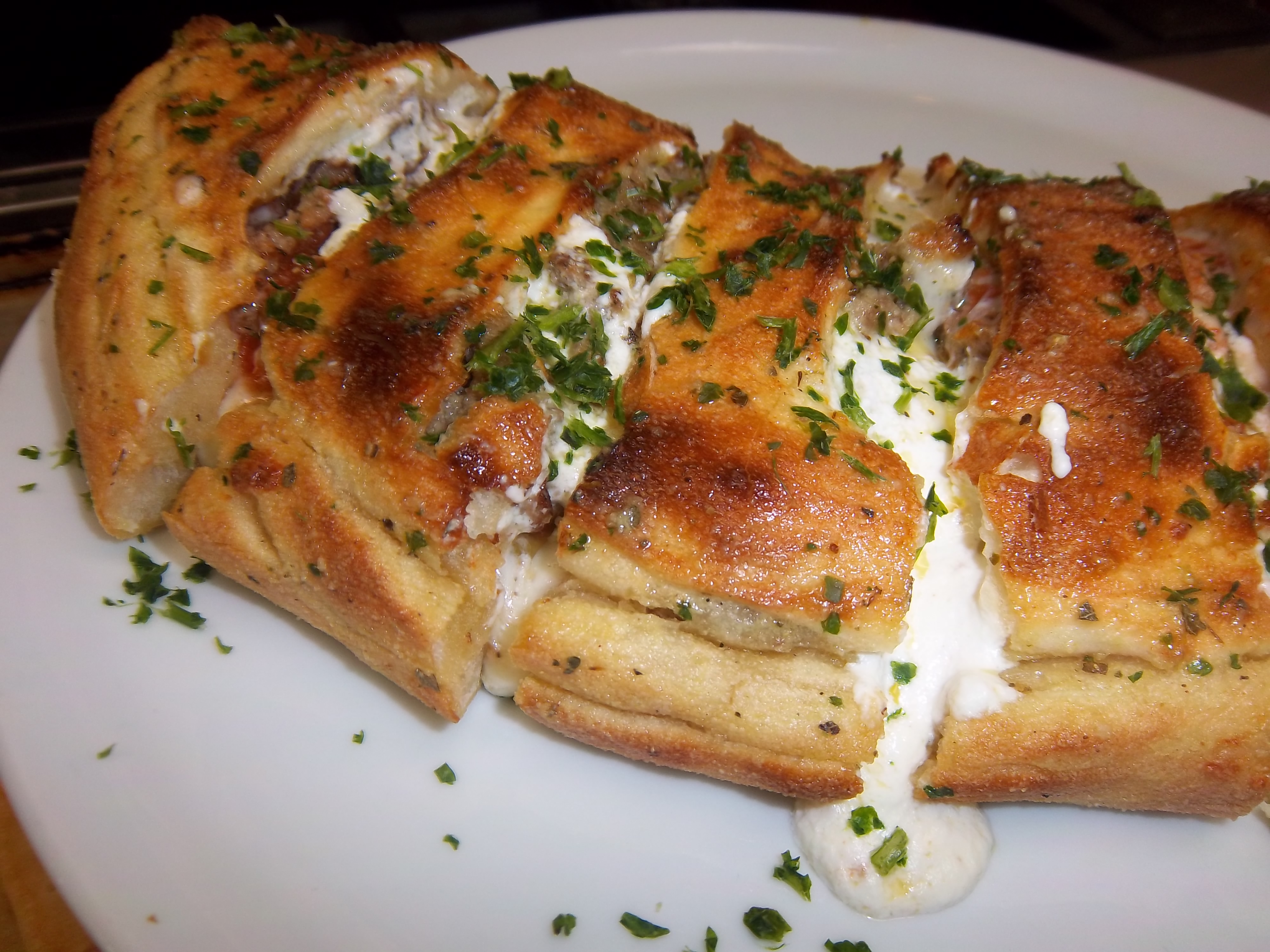 Order Calzone food online from Dominic's Ristorante Italiano store, Cypress on bringmethat.com