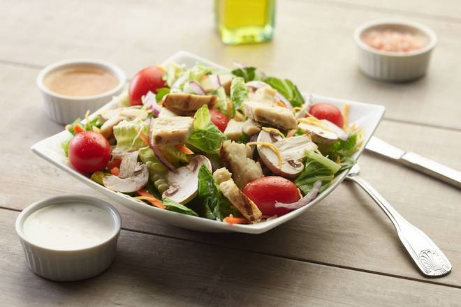 Order Chicken Caesar Salad food online from Chicago Pizza With A Twist store, Plainsfield on bringmethat.com