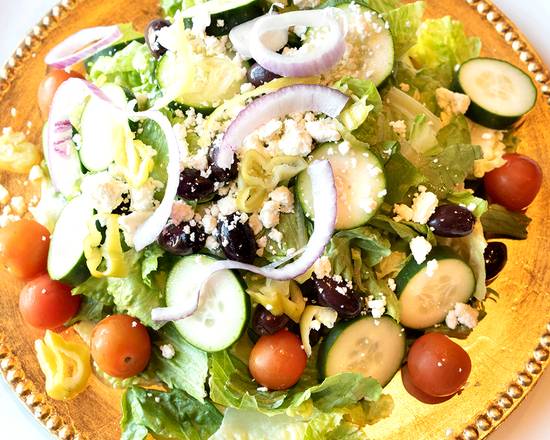 Order Greek Salad food online from Harvest Ranch Market & Deli store, El Cajon on bringmethat.com