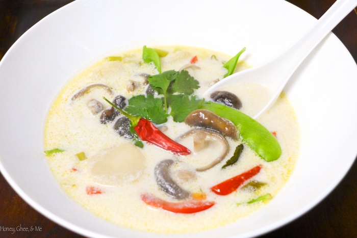 Order Coconut Soup (GF) food online from 26 Thai Sushi & Bar At Brookhaven. store, Brookhaven on bringmethat.com