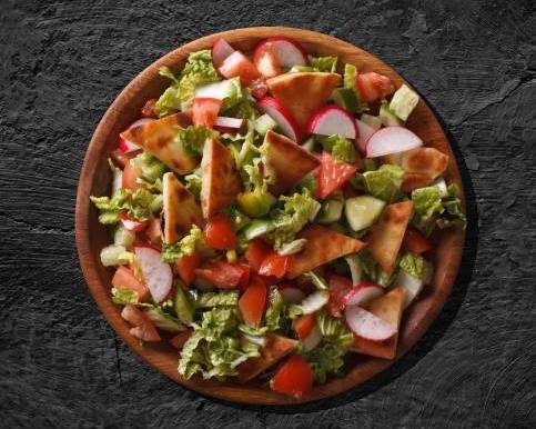 Order Fattoush Feast Salad food online from Shawarma Supreme store, Los Angeles on bringmethat.com