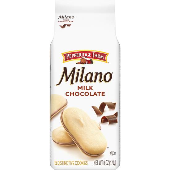 Order Pepperidge Farm Milano Milk Chocolate Cookies, 6 OZ food online from Cvs store, FALLON on bringmethat.com
