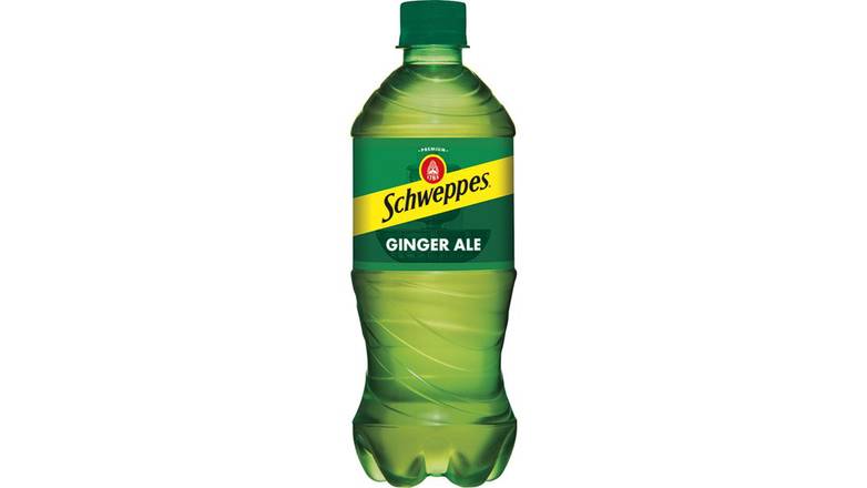 Order Schweppes Ginger Ale Soda food online from Star Variety store, Cambridge on bringmethat.com