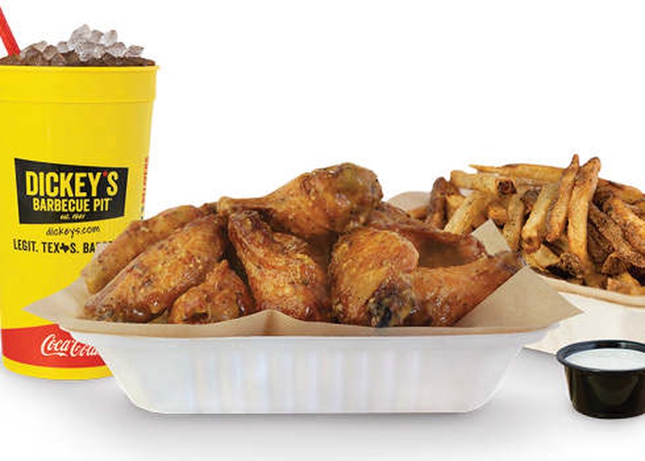 Order 10 Piece Wing Combo food online from Wing Boss store, Hickory on bringmethat.com