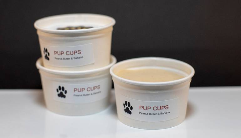 Order Pup Cup - Peanut Butter Banana food online from Butter & Cream store, Atlanta on bringmethat.com
