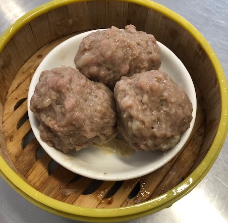 Order 16. Steamed Beef Balls with Bean Curd food online from Dim Sum House store, San Lorenzo on bringmethat.com