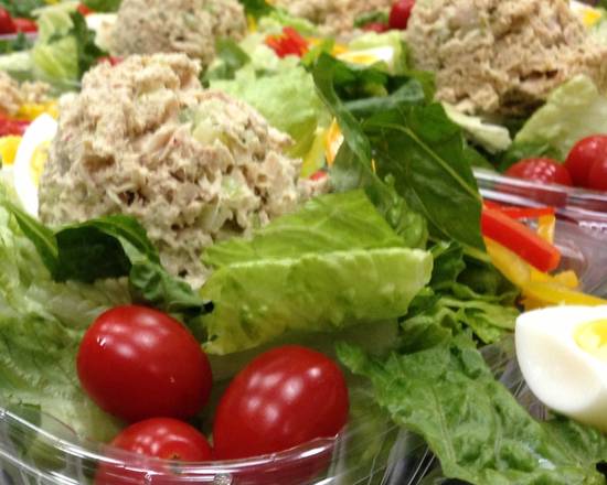 Order Tuna Salad  food online from Fialkoff Kosher Pizza store, Lawrence on bringmethat.com