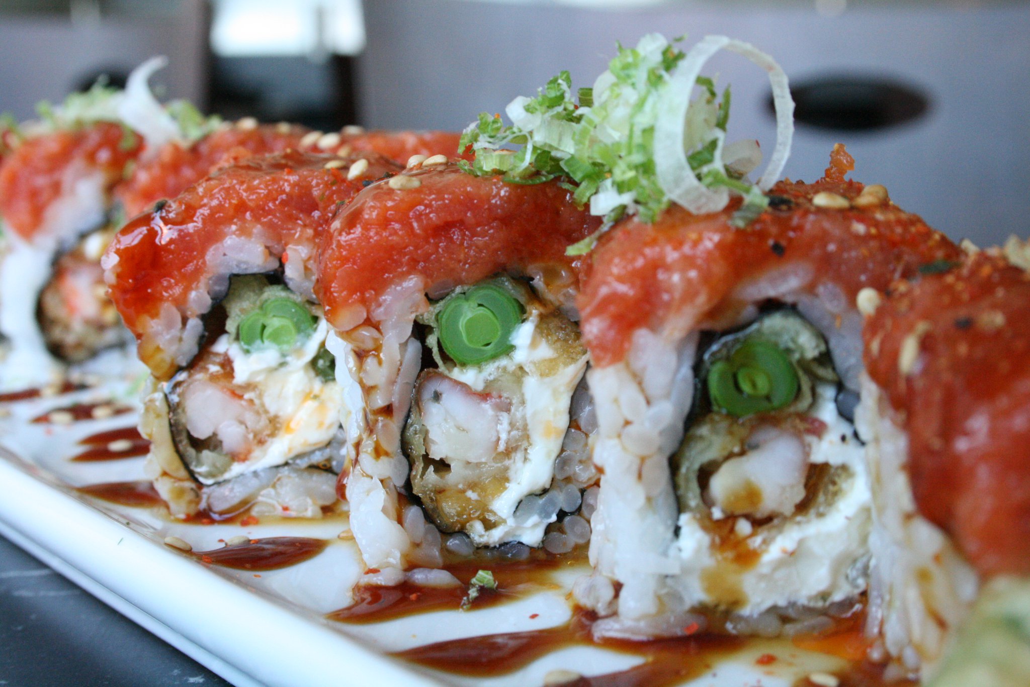 Order Pink Lady Roll food online from Bad Sushi store, Los Angeles on bringmethat.com