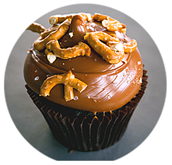 Order Caramel Crunch food online from Smallcakes Cupcakery store, Western Springs on bringmethat.com