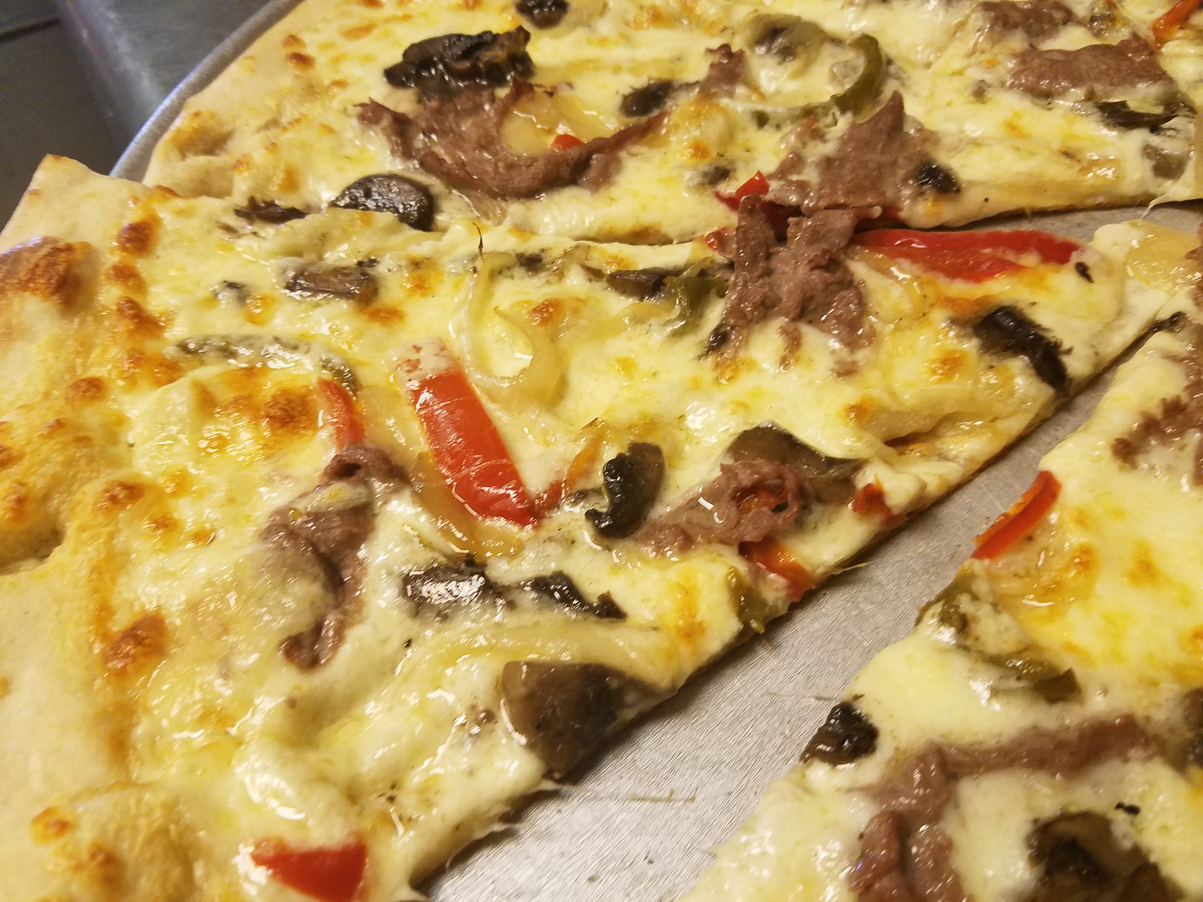 Order Cheesesteak Pizza food online from Vespa's Pizza store, Essex on bringmethat.com
