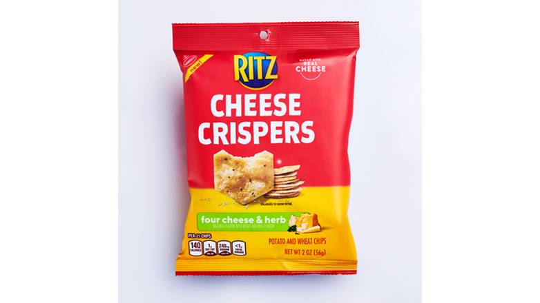 Order Ritz Cheese Crispers - Four Cheese 2 OZ food online from Valero Food Mart store, Murrayville on bringmethat.com