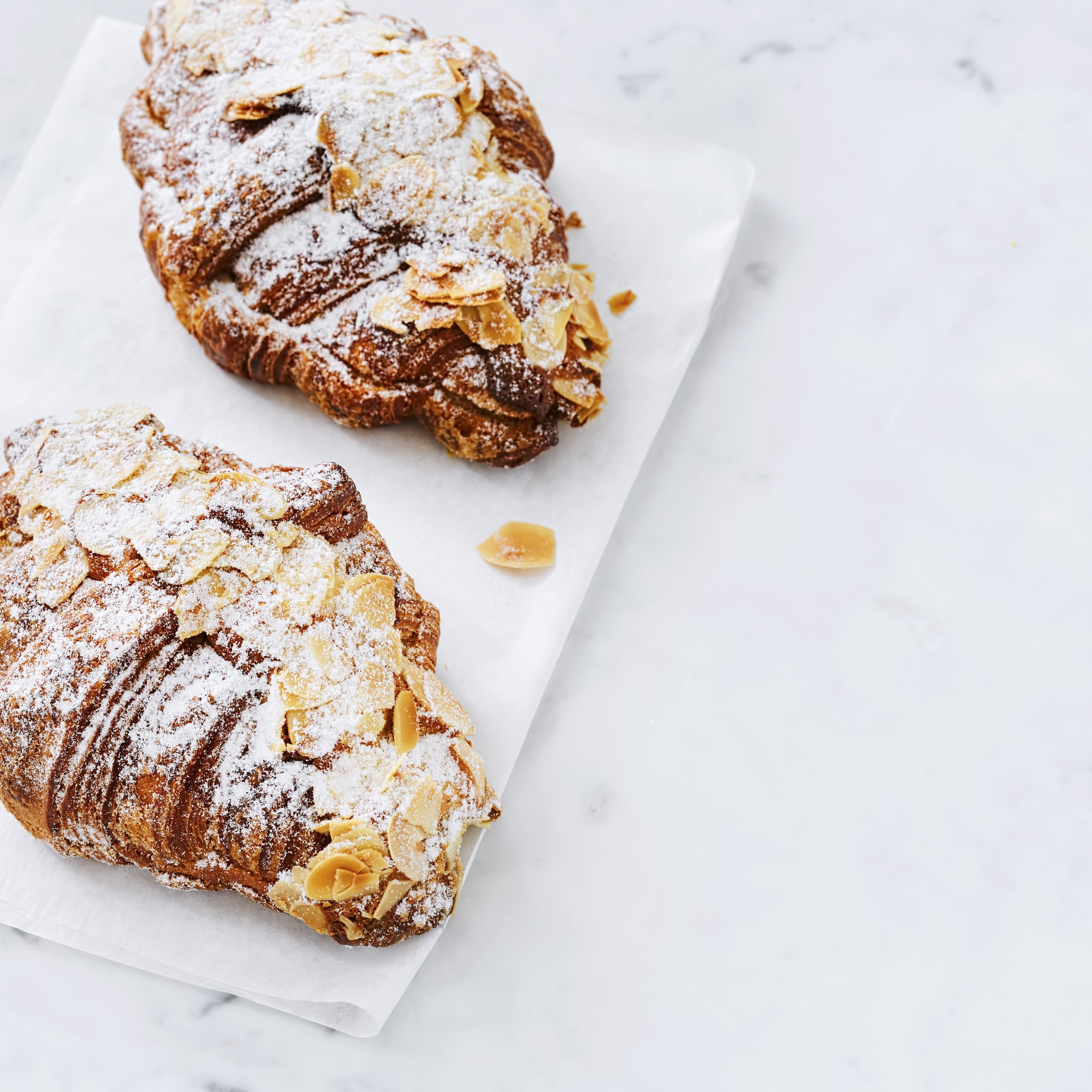 Order Almond Croissant  food online from A La Mousse store, Narberth on bringmethat.com
