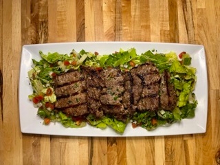 Order Beef Salad food online from Pita Pita Mediterranean Grill store, Lombard on bringmethat.com