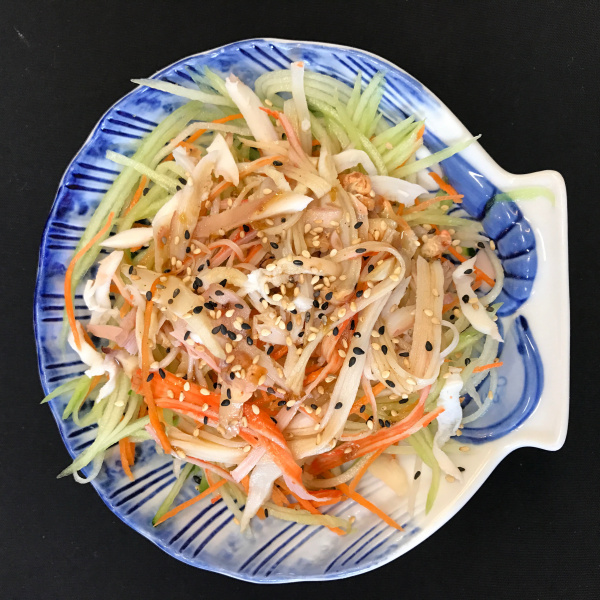 Order 9. Sunomono Salad food online from Sakura Asian Fusion store, Kissimmee on bringmethat.com