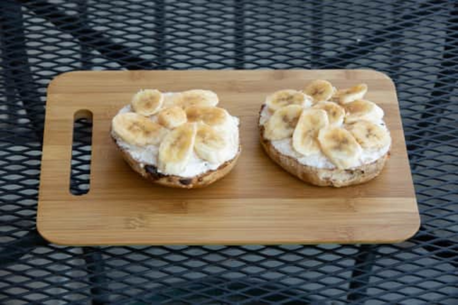 Order Nutty Banana food online from Bagel Cafe store, Isla Vista on bringmethat.com