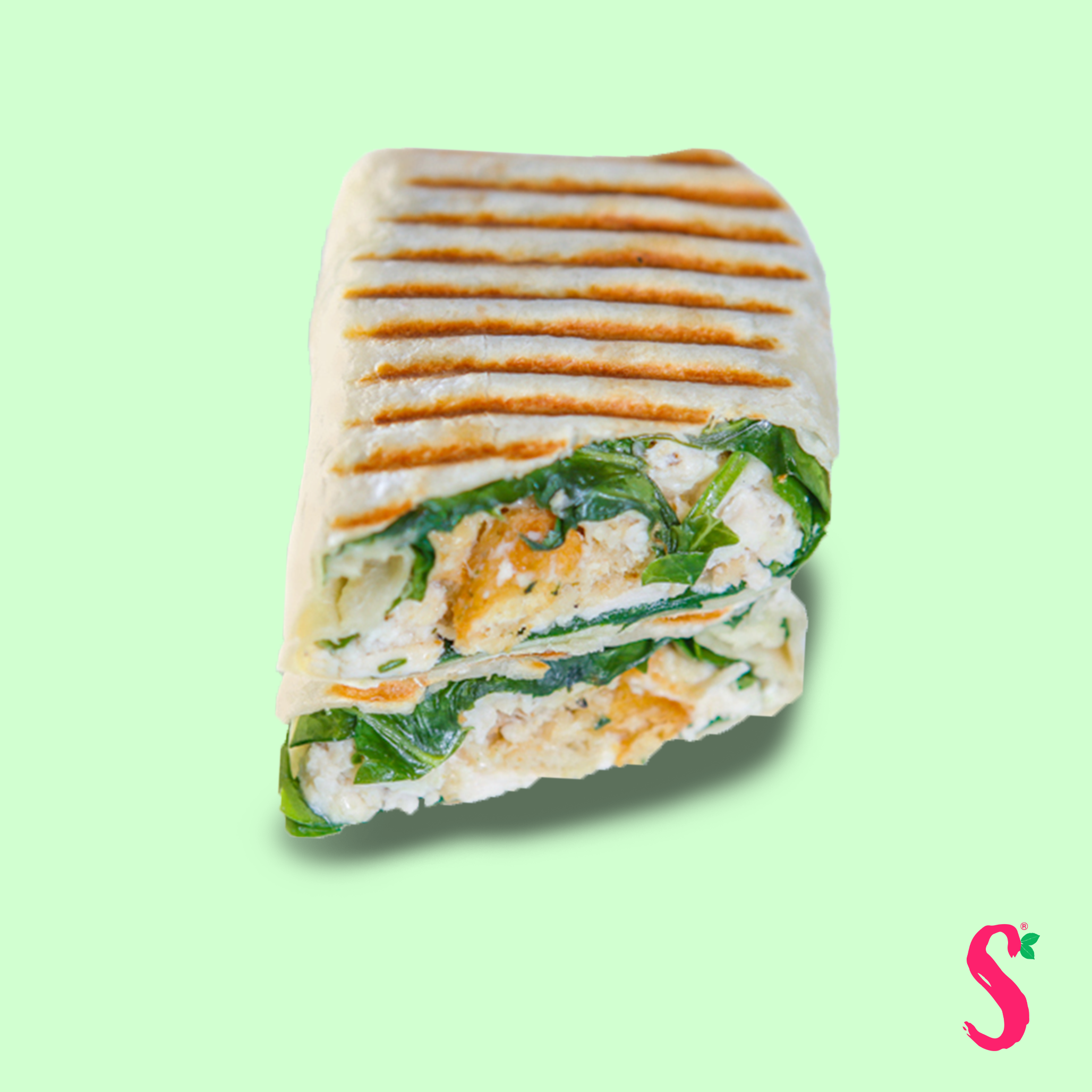 Order The Chicken Caesar Wrap food online from Sweetberry Bowls store, Woodbridge on bringmethat.com
