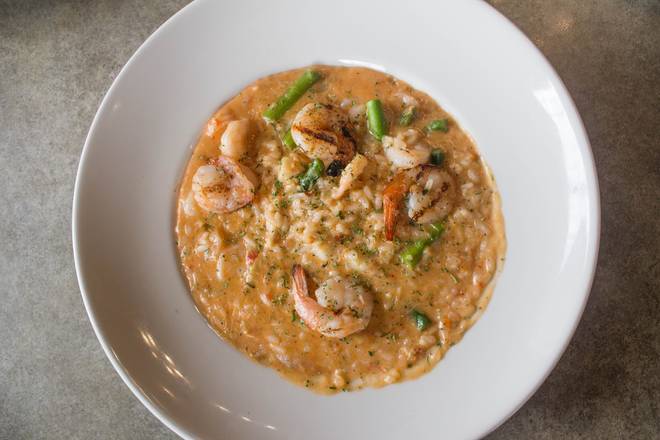 Order Seafood Risotto* food online from Uccello Ristorante store, Grand Rapids on bringmethat.com