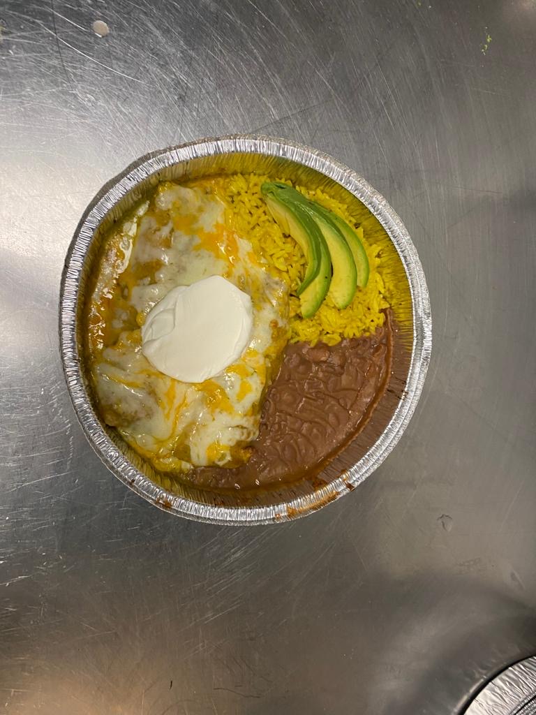 Order Enchilada Suizas food online from Rio Border Cafe store, Norwalk on bringmethat.com