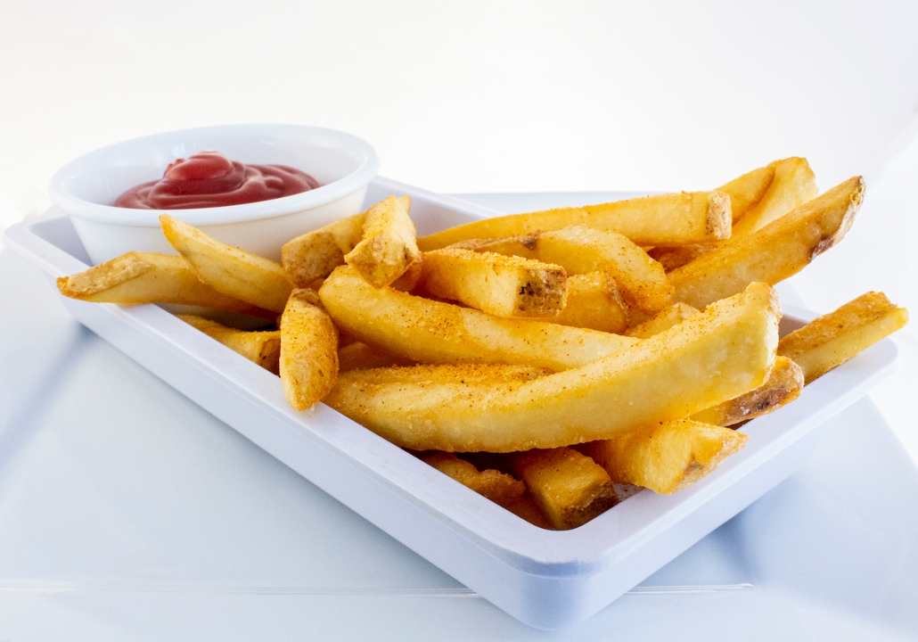 Order Fries food online from American Burger Co store, Charlotte on bringmethat.com