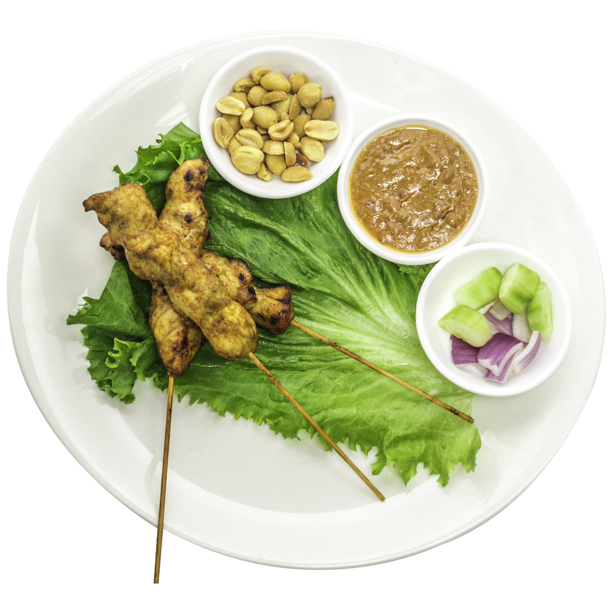 Order Chargrilled Chicken Satay food online from Sachi asian bistro store, New York on bringmethat.com