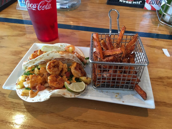 Order Sailor Shrimp Tacos food online from Anchor Allie’s store, Virginia Beach on bringmethat.com