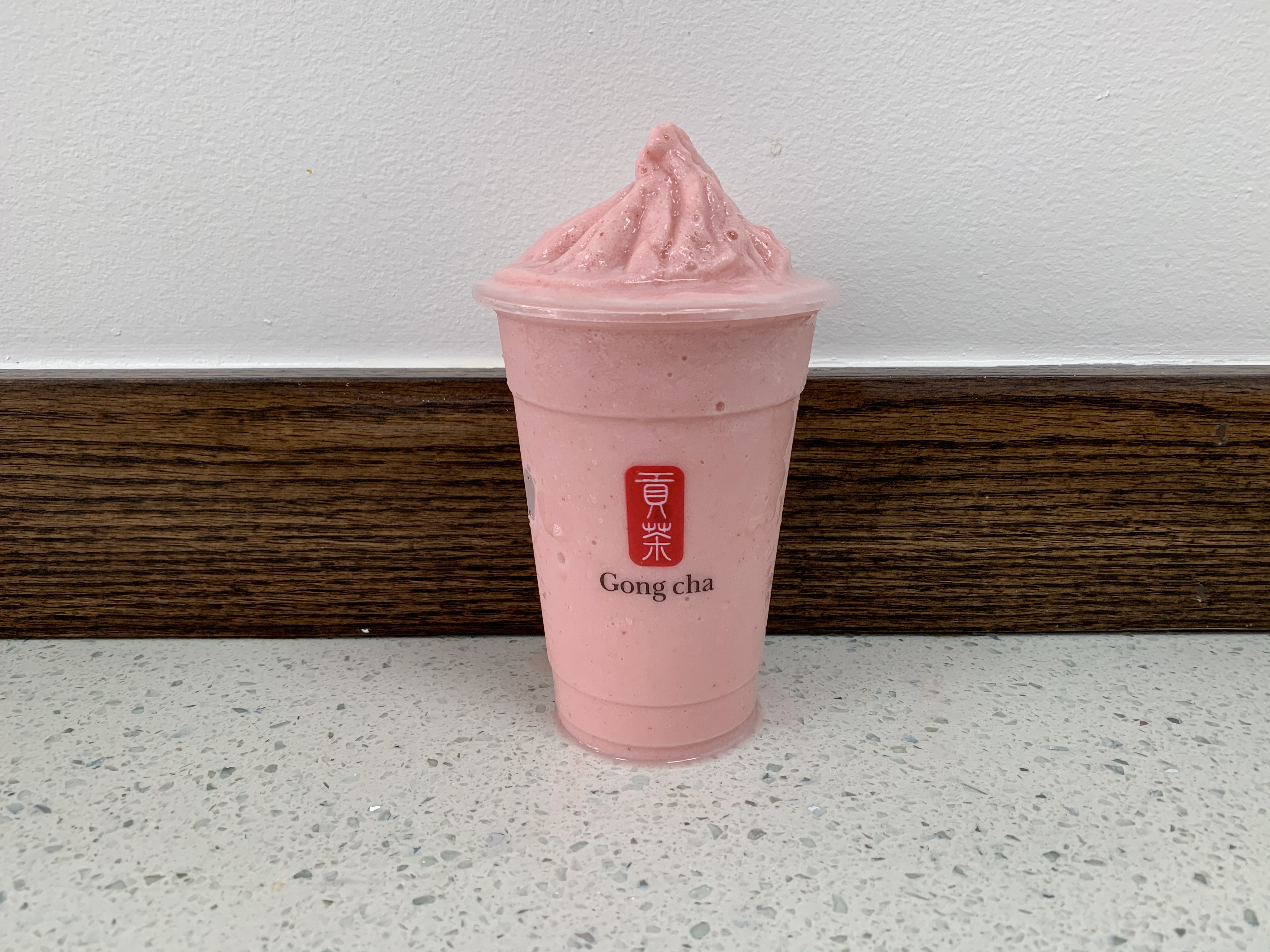 Order Medium Strawberry Milk Smoothie food online from Gong Cha store, Newark on bringmethat.com