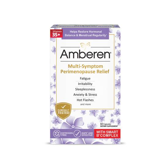 Order Amberen Multi-Symptom Perimenopause Relief Capsules (60 ct) food online from Rite Aid store, Palm Desert on bringmethat.com