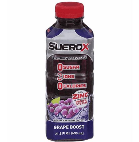 Order Suerox Electrolyte Beverage - Grape Boost food online from IV Deli Mart store, Goleta on bringmethat.com