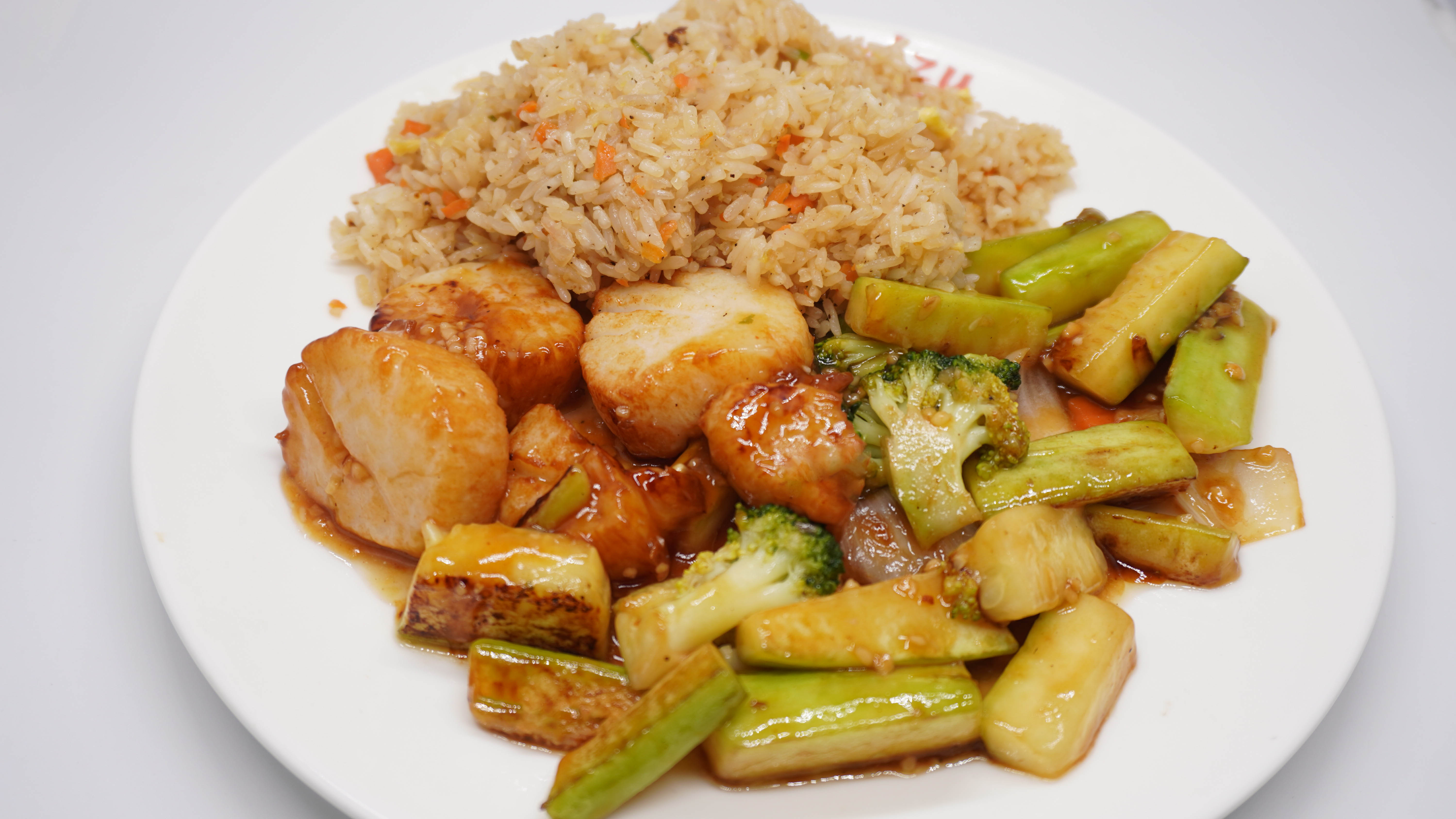 Order Hibachi Scallop Lunch Special food online from Mizu Japanese Restaurant store, Niles on bringmethat.com