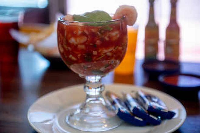 Order Shrimp Cocktail food online from Frontera Mex-Mex Grill store, Stone Mountain on bringmethat.com