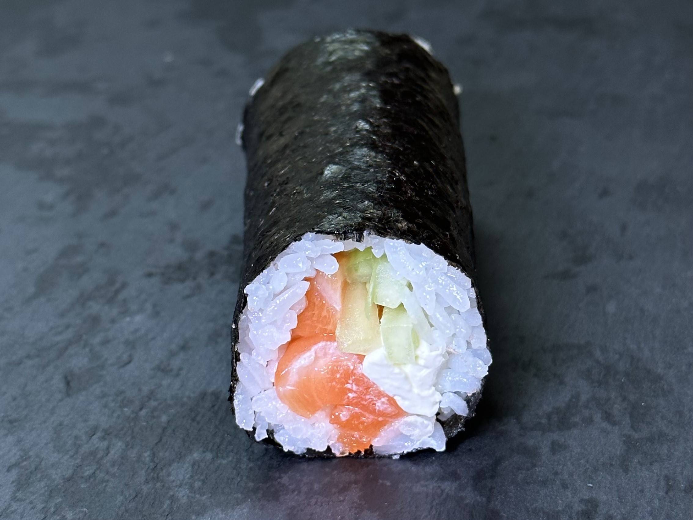 Order Salmon Philly Hand Roll food online from Sushi Space store, Los Angeles on bringmethat.com
