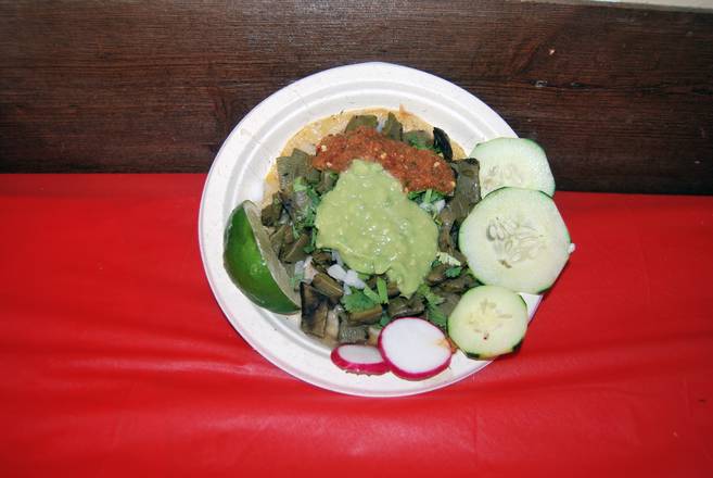 Order Grilled Cactus (Tacos de Nopal) food online from Taqueria Al Pastor store, New York on bringmethat.com