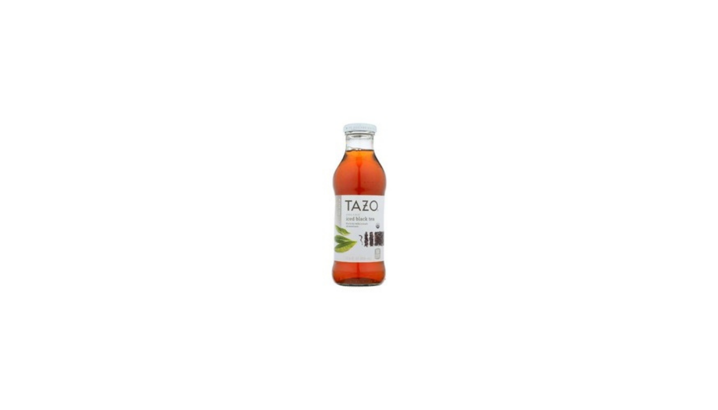 Order Tazo Tea Organic Iced Black Tea  6 oz. food online from Luv Mart store, Santa Cruz on bringmethat.com