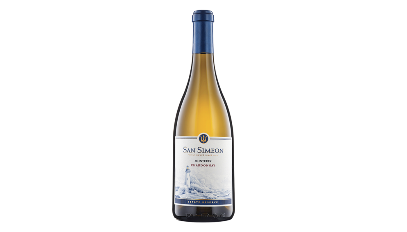 Order San Simeon Chardonnay 750mL food online from Spikes Bottle Shop store, Chico on bringmethat.com