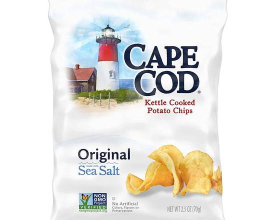 Order Cape Cod Salted Chips food online from Fialkoff Kosher Pizza store, Lawrence on bringmethat.com