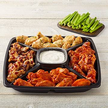 Order Traditional Wings Platter - Large food online from TGI Fridays store, Winchester on bringmethat.com