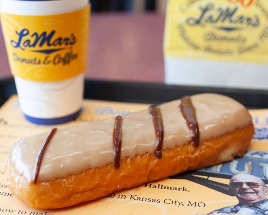 Order Maple Iced Cake Donut food online from Lamar's donuts store, Aurora on bringmethat.com