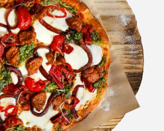 Order SPICY ITALIAN PIZZA food online from Your Pie Pizza store, Flagstaff on bringmethat.com