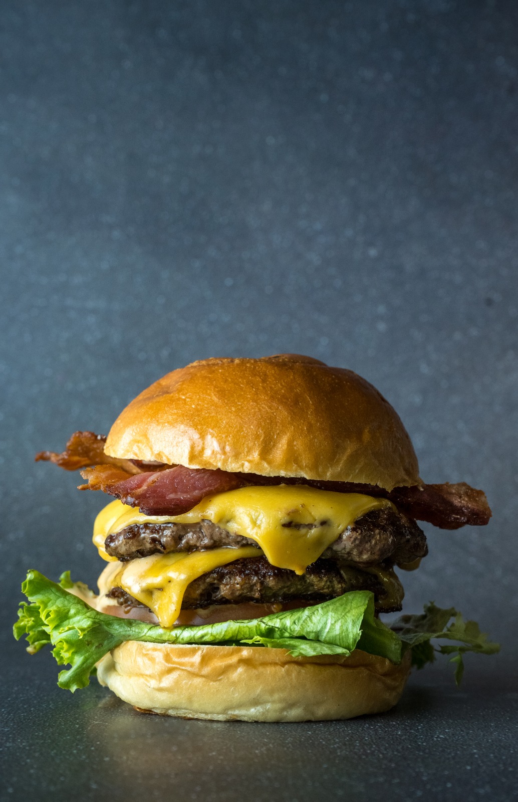 Order Double Whammy Burger food online from Emoji Burger store, Jackson Heights on bringmethat.com