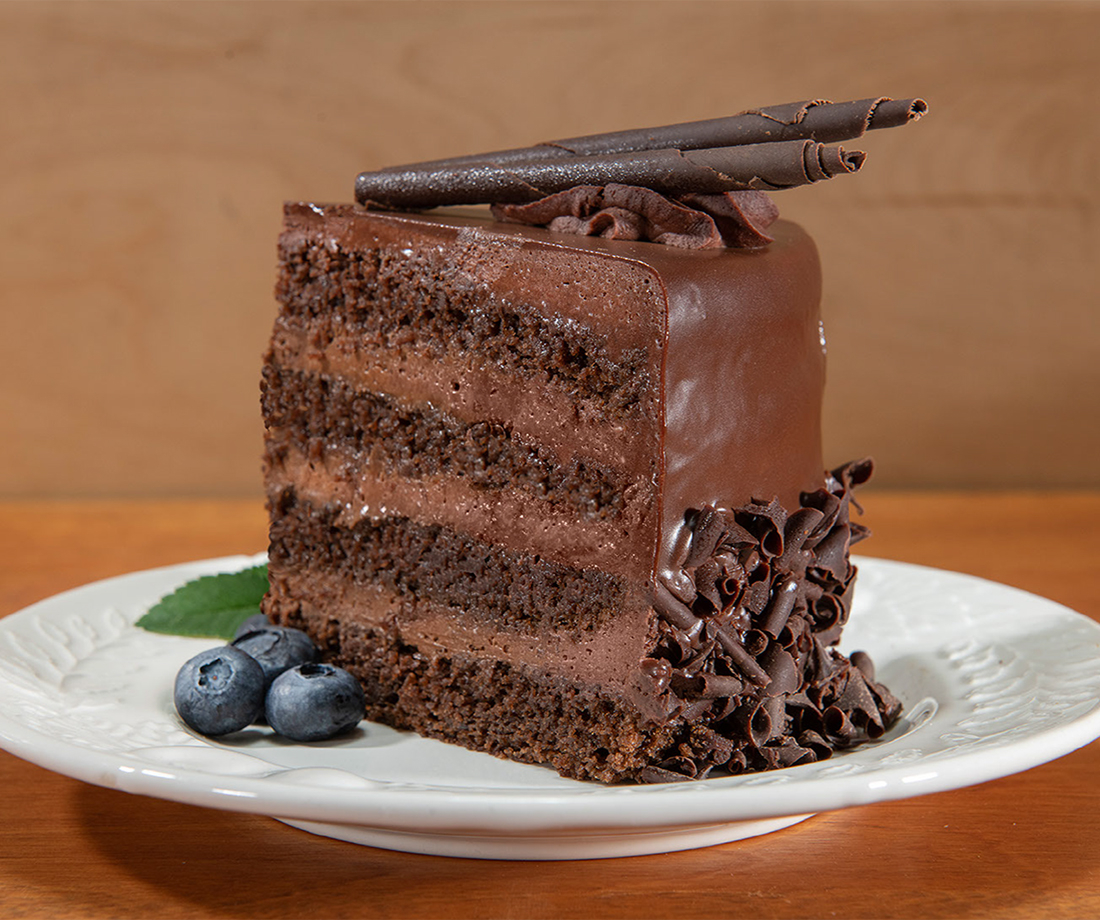 Order Chocolate Crown slice food online from Urth Caffe store, West Hollywood on bringmethat.com