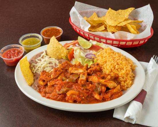 Order Pechuga a la Mexicana food online from Los Burritos Tapatios store, Glen Ellyn on bringmethat.com