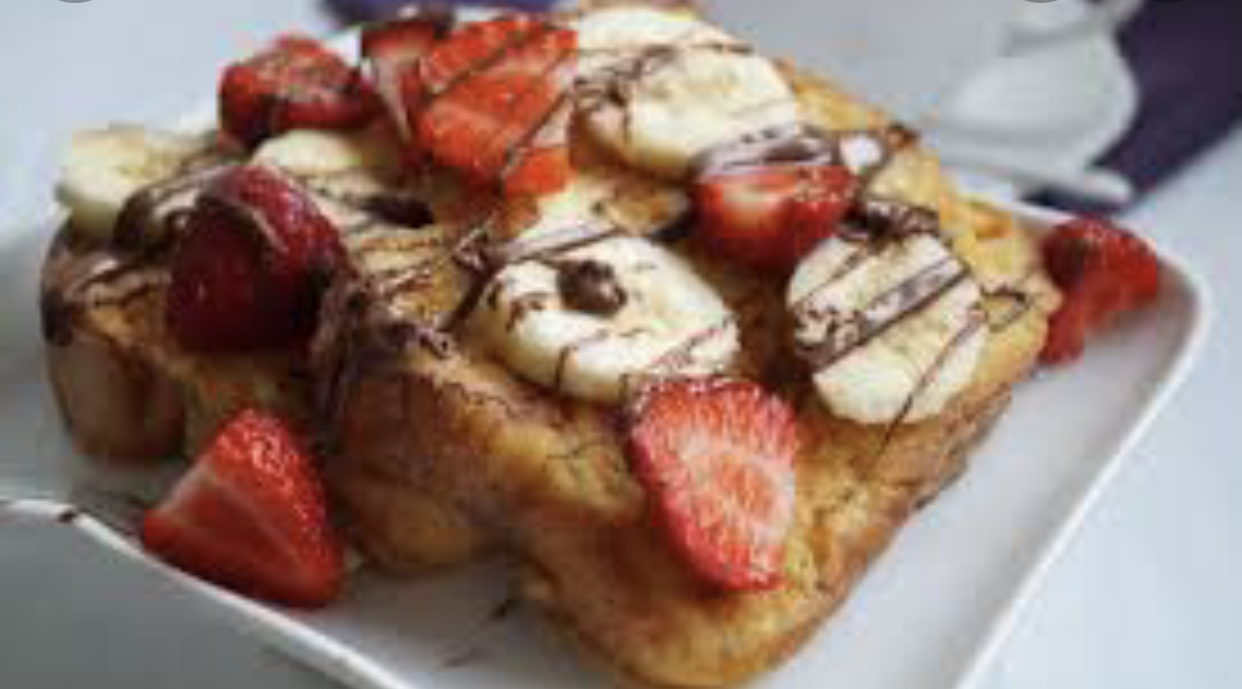 Order Nutella French Toast  food online from Golden Eagle Diner store, Bronx on bringmethat.com