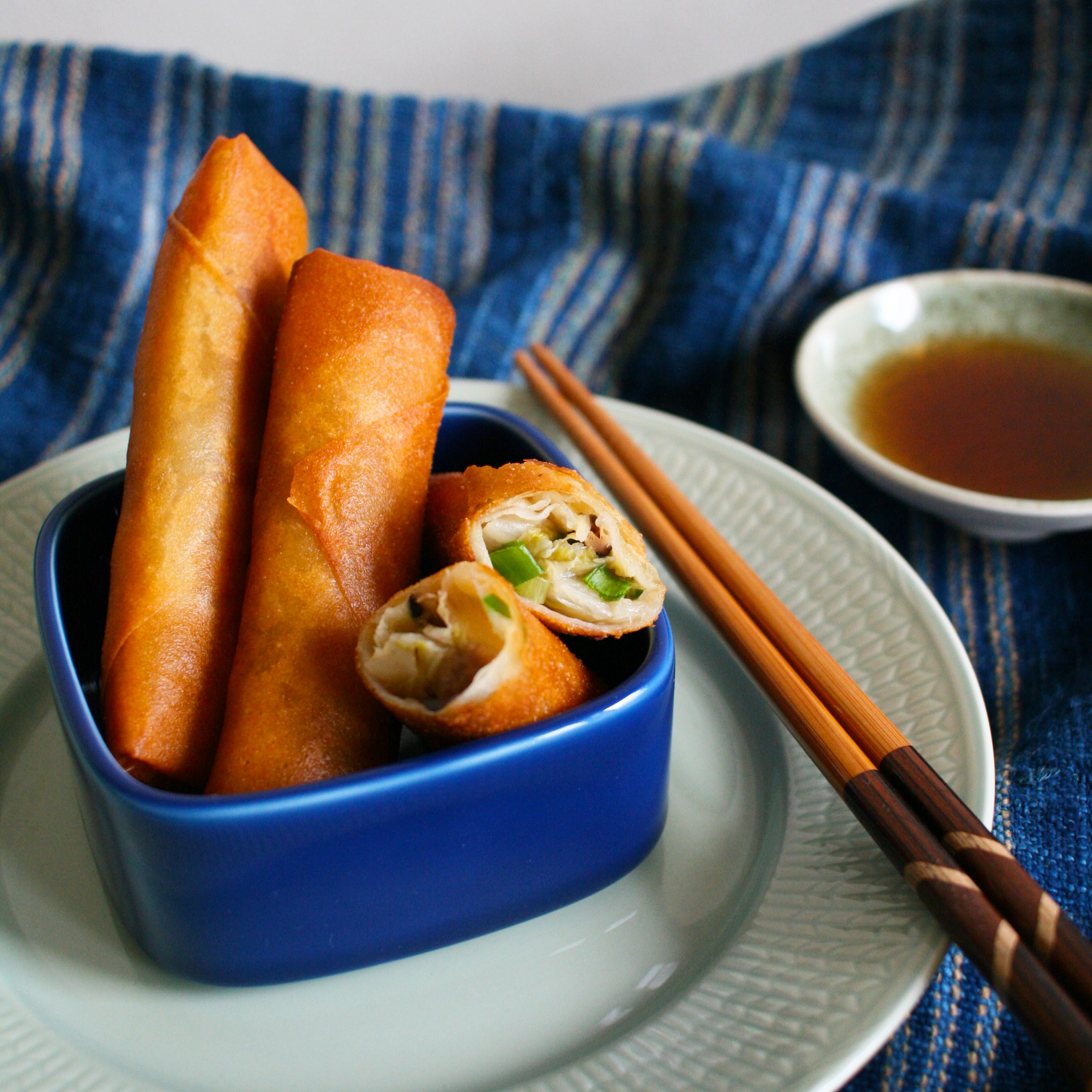 Order 2 Piece Spring Rolls food online from Stick To My Pot store, New York on bringmethat.com
