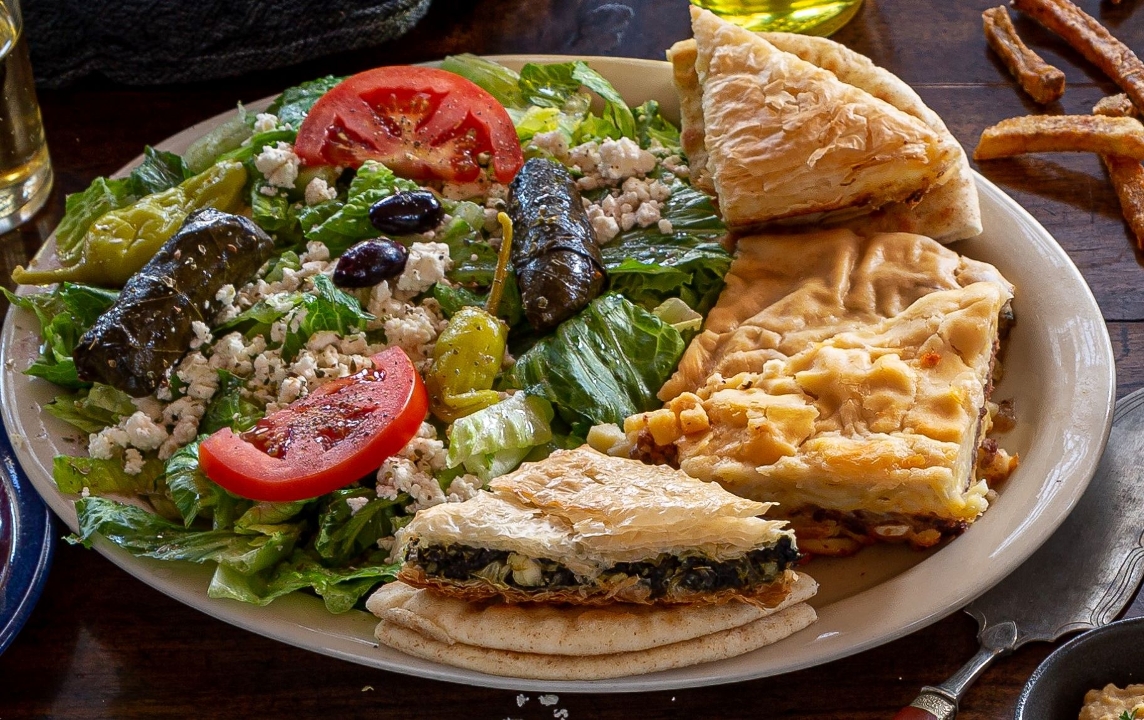 Order Specialty Plate food online from Demo'S Greek Food store, San Antonio on bringmethat.com