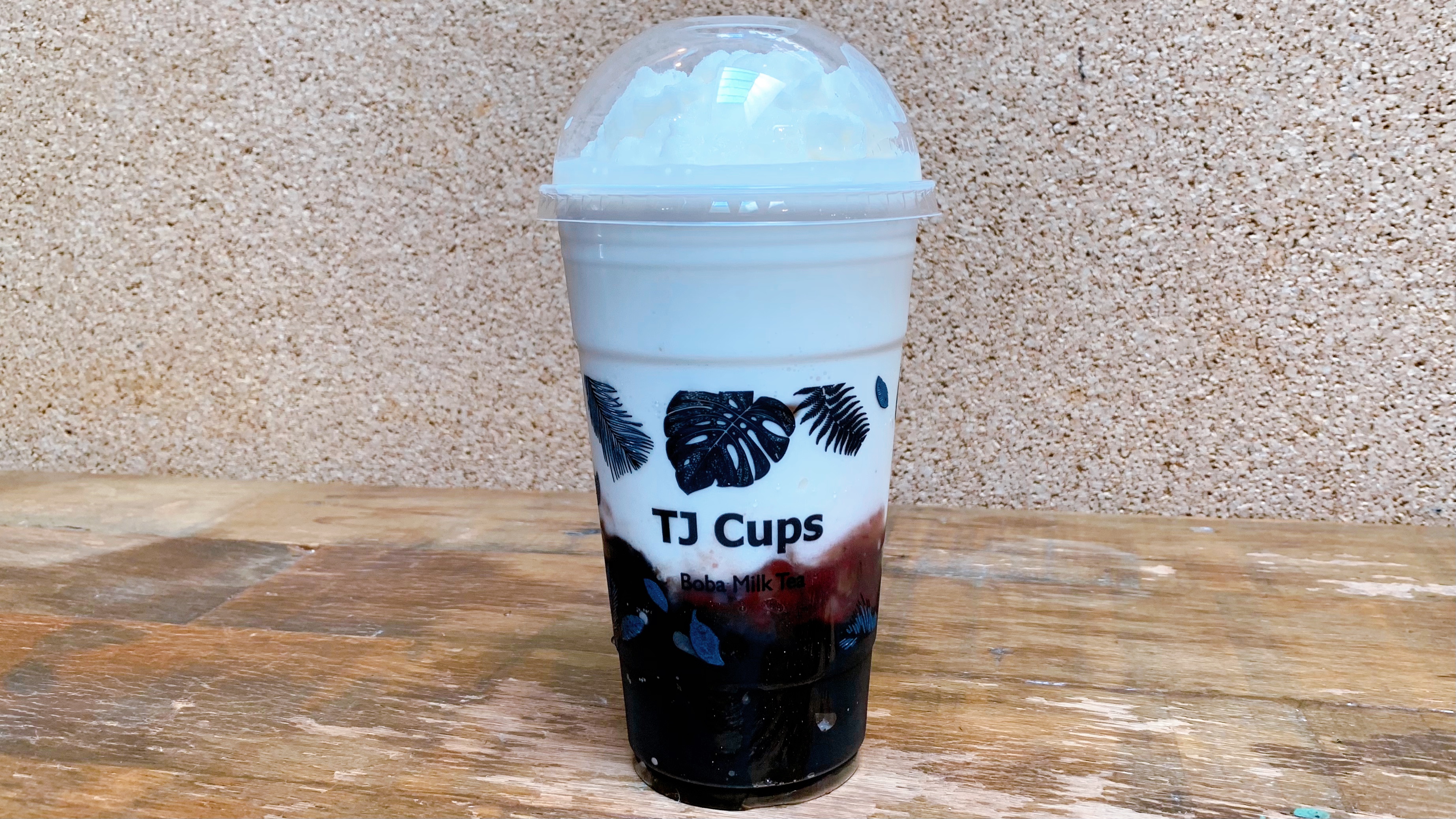 Order Coconut Freeze with Red Bean and Grass Jelly food online from TJ Cups store, San Francisco on bringmethat.com
